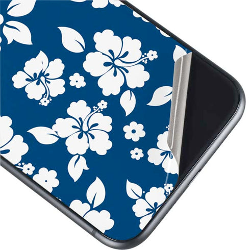 Blue and White iPhone 11 Skin